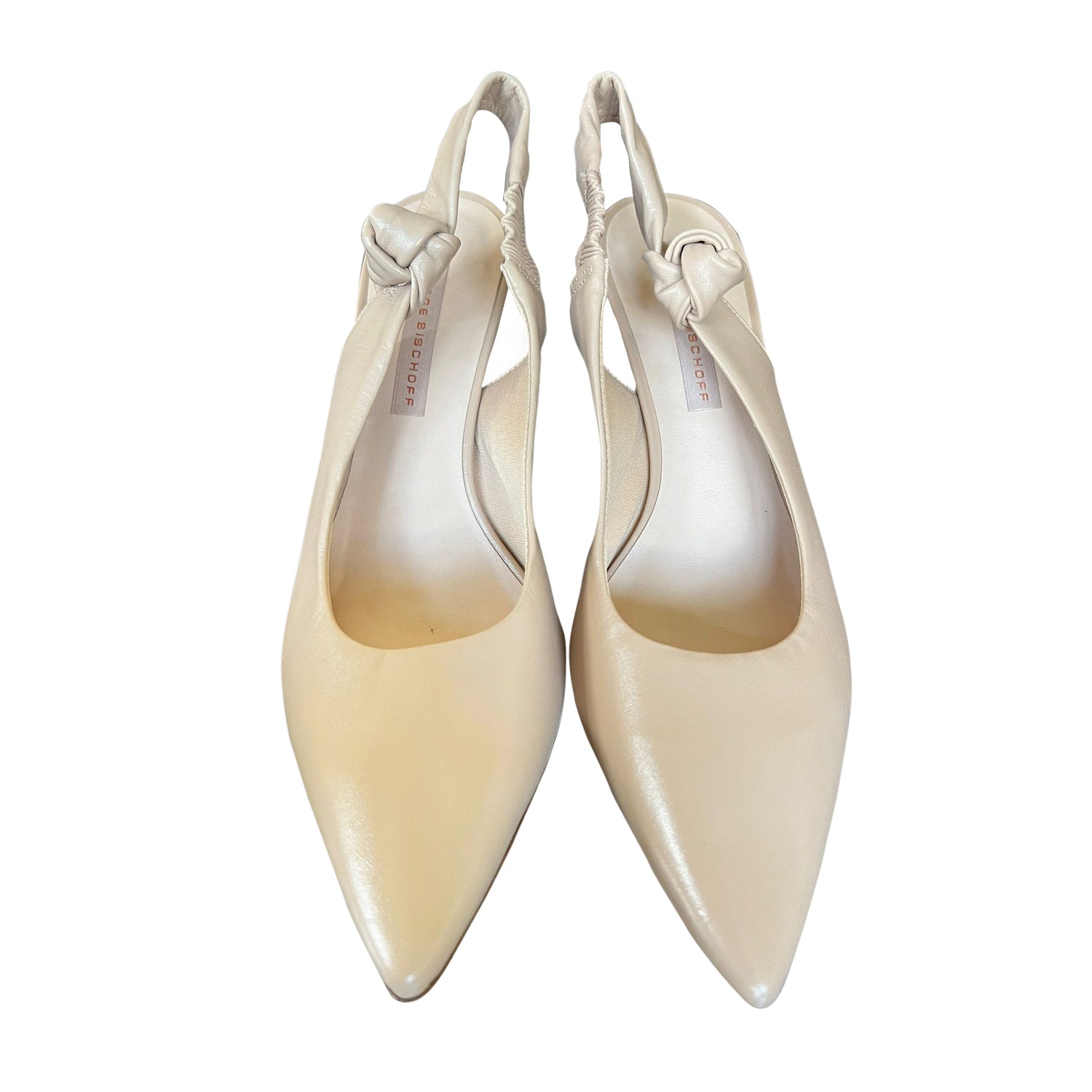 Nude Leather Slingback